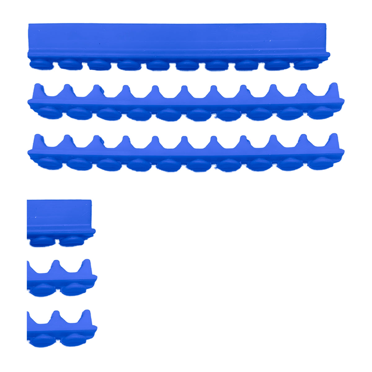Silicone Rail Set for HMCT-1412 - Blue