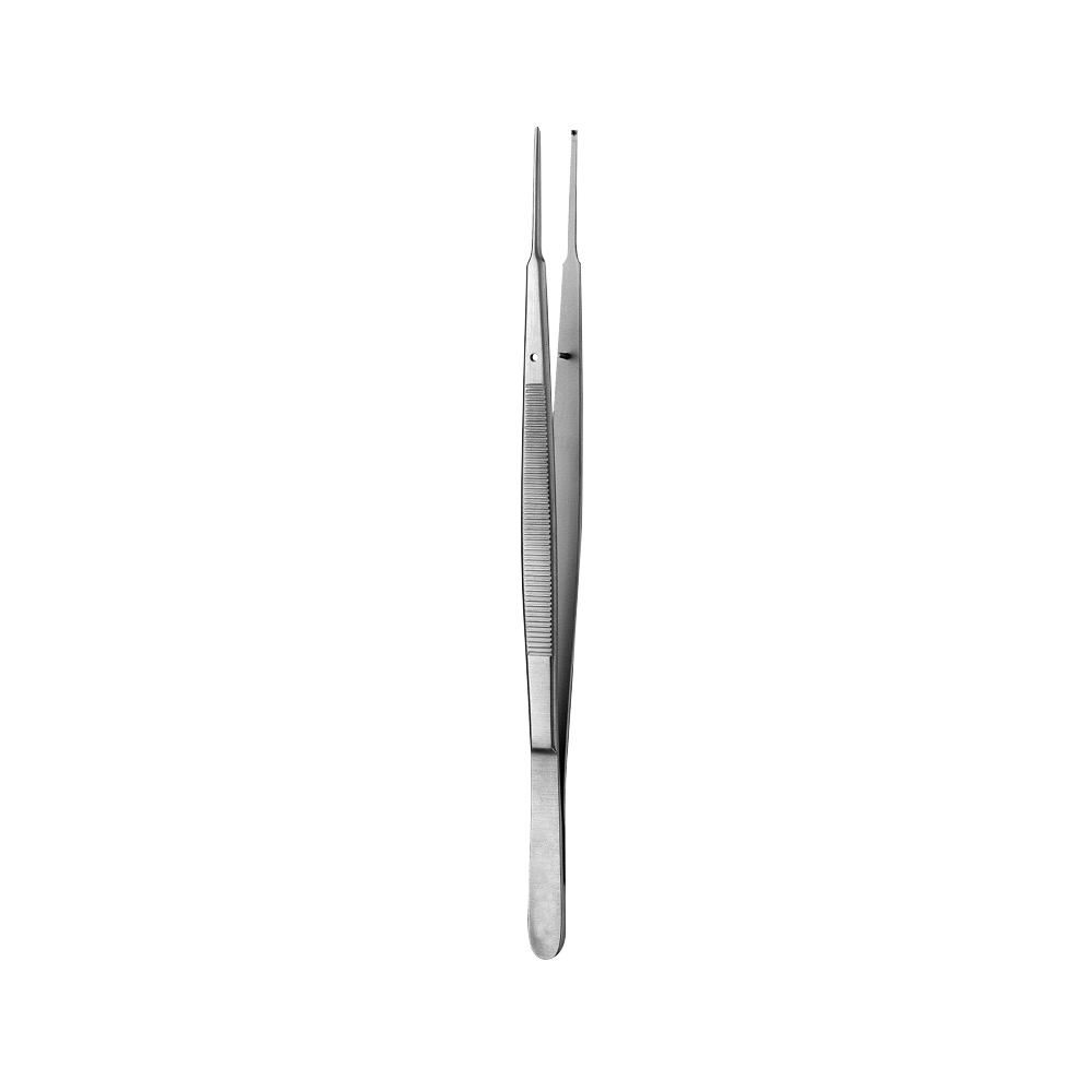 Gerald Tissue Forcep, 1x2 Teeth, Straight, 18CM - HiTeck Medical Instruments