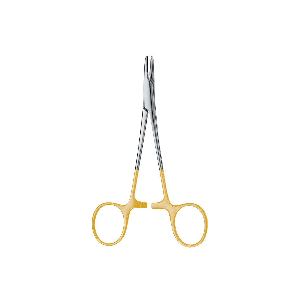Hegar Baumgartner Needle Holder, 14CM, Tungsten Carbide (1-0,2-0,3-0,4-0) - HiTeck Medical Instruments