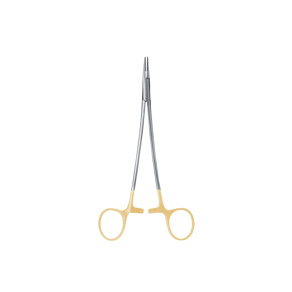 Micro Vascular Needle Holder, 18CM, Tungsten Carbide (6-0,7-0,8-0) - HiTeck Medical Instruments