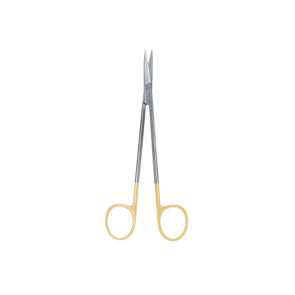 Kelly Scissor Straight, 16CM, 1 Blade Serrated, Tungsten Carbide - HiTeck Medical Instruments