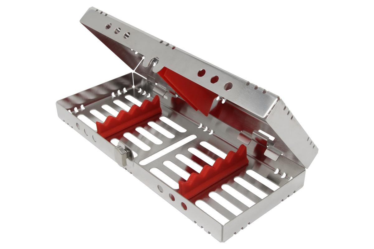 Sterilization Cassette for 5 Instruments - 200x80x32, Detachable - HiTeck Medical Instruments
