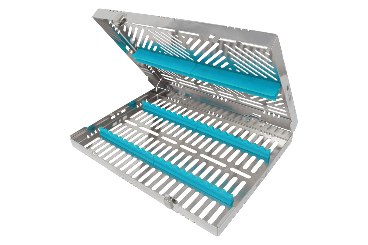 Sterilization Cassette for 20 Instruments - 280x200x35, Detachable - HiTeck Medical Instruments
