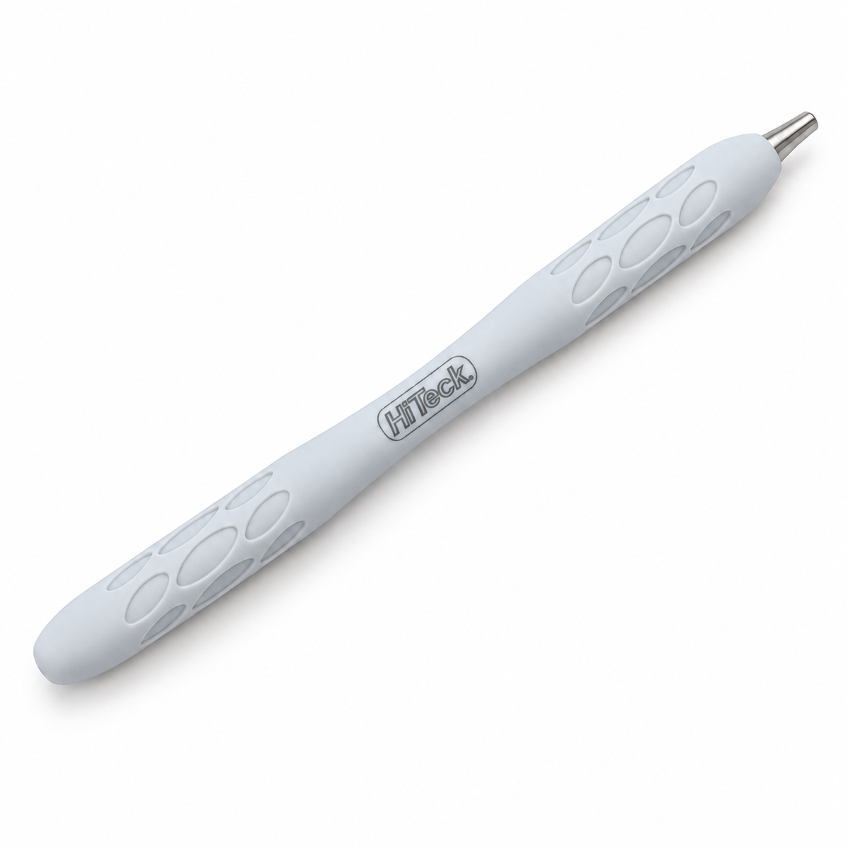Cloud Mini Mirror Handle — Grey, silicone grip, cone socket