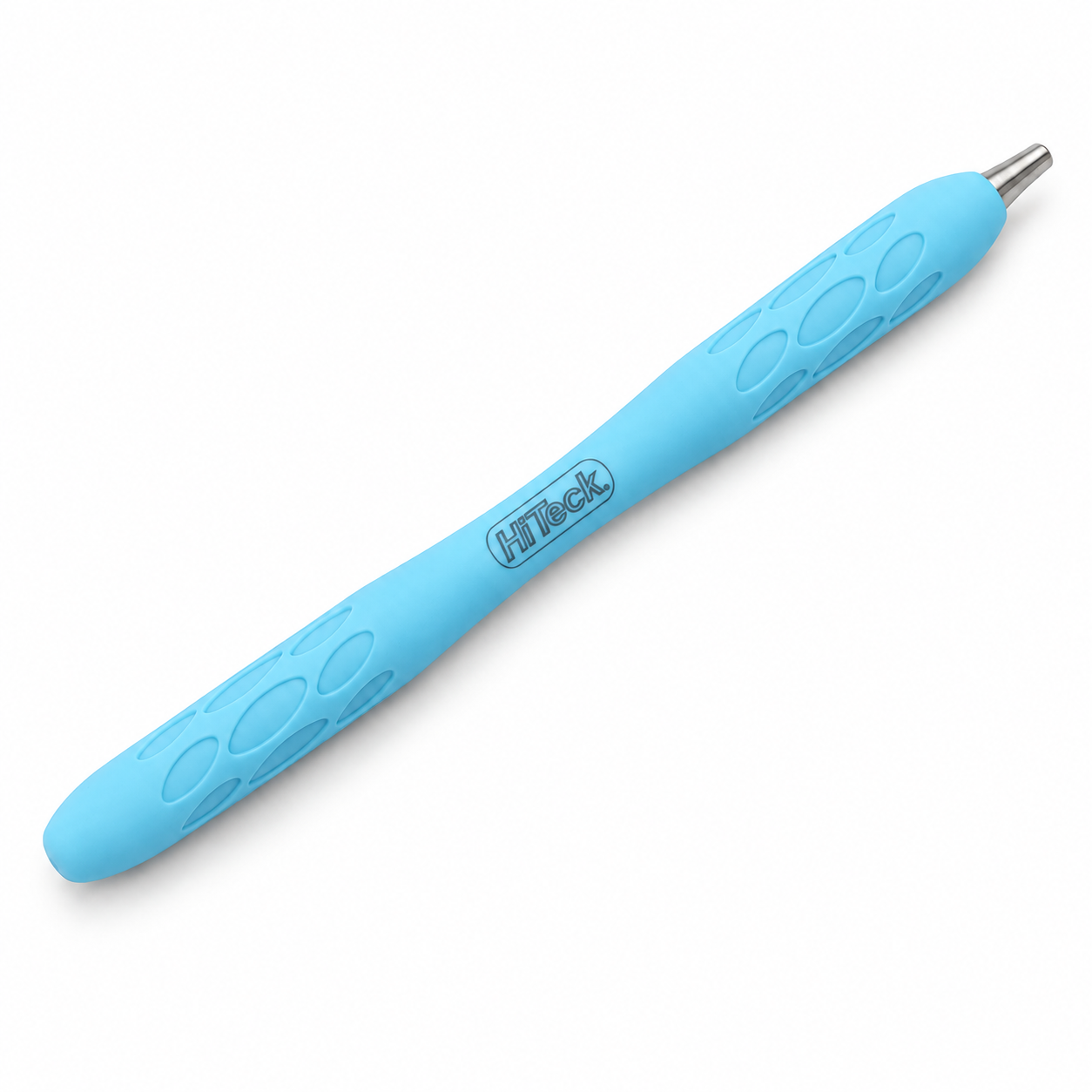 Cloud Mini Mirror Handle — Blue, silicone grip, cone socket