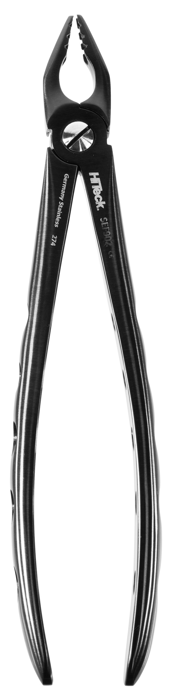 Siyah Upper Anterior Atraumatic Deep Grip Extraction Forcep