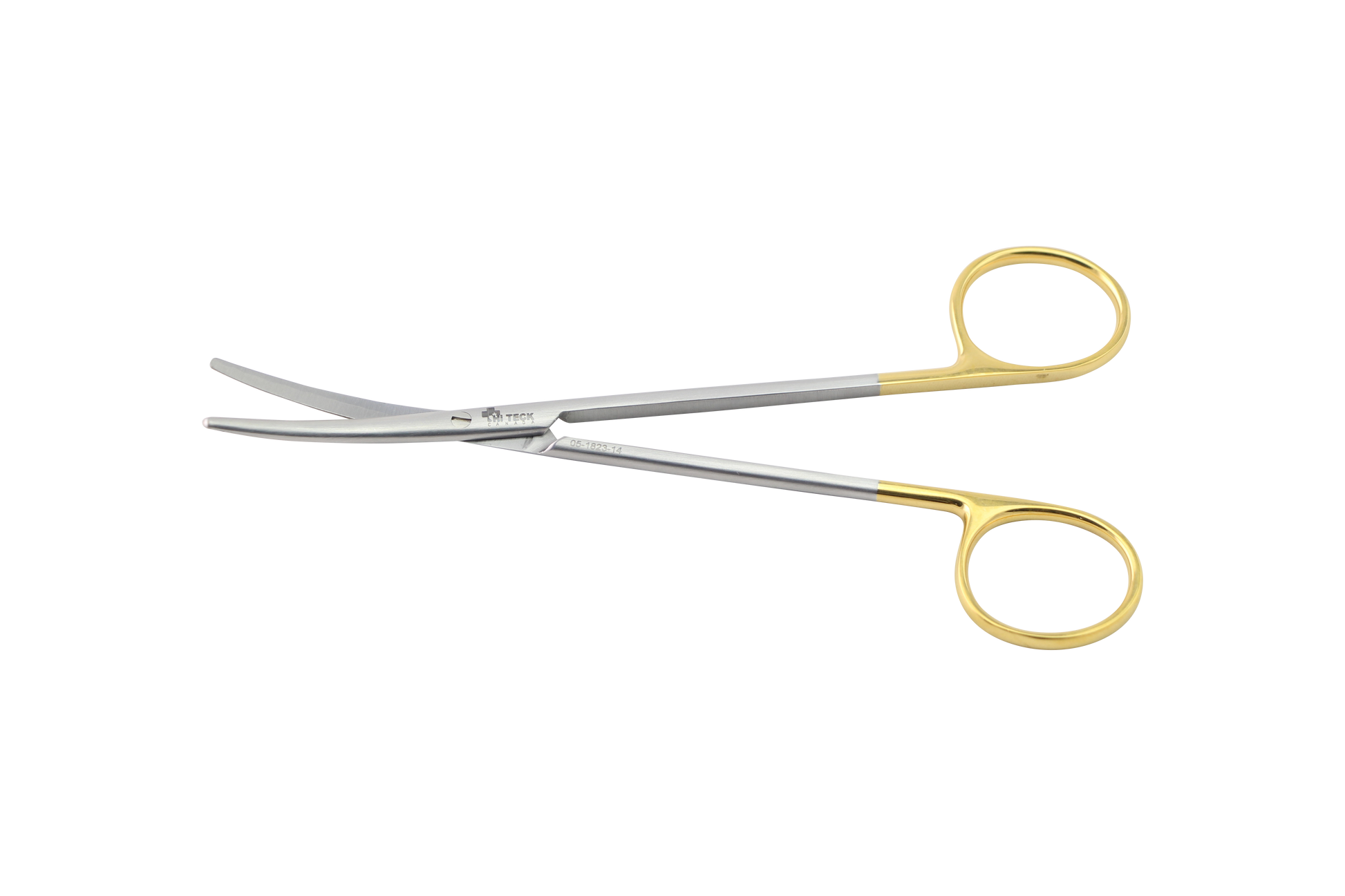 HiTeck Metzenbaum Fine (Delicate) Scissor, Curved, Blunt, Tungsten Carbide, 14.5CM - HiTeck Medical Instruments