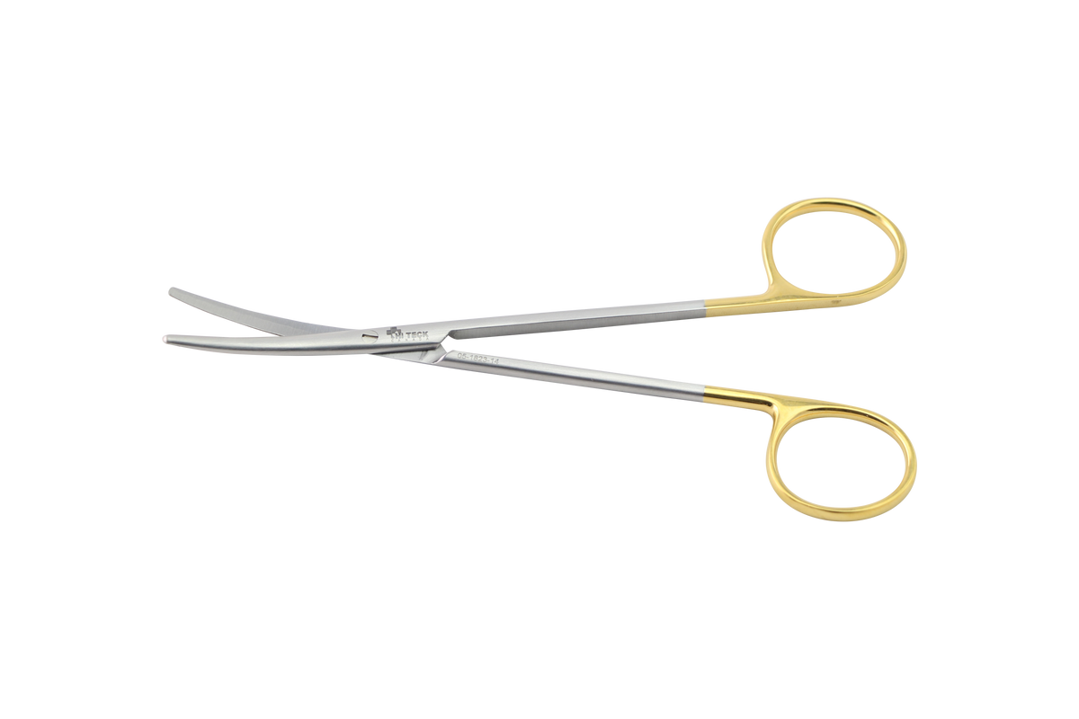 HiTeck Metzenbaum Fine (Delicate) Scissor, Curved, Blunt, Tungsten Carbide, 14.5CM - HiTeck Medical Instruments