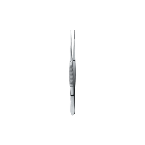 Semken Dressing Forcep, Serrated, Straight, 12CM - HiTeck Medical Instruments