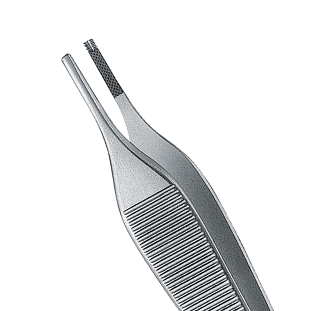 Adson Brown Grasping Forcep, 3x4 Teeth, Tungsten Carbide, 12CM - HiTeck Medical Instruments