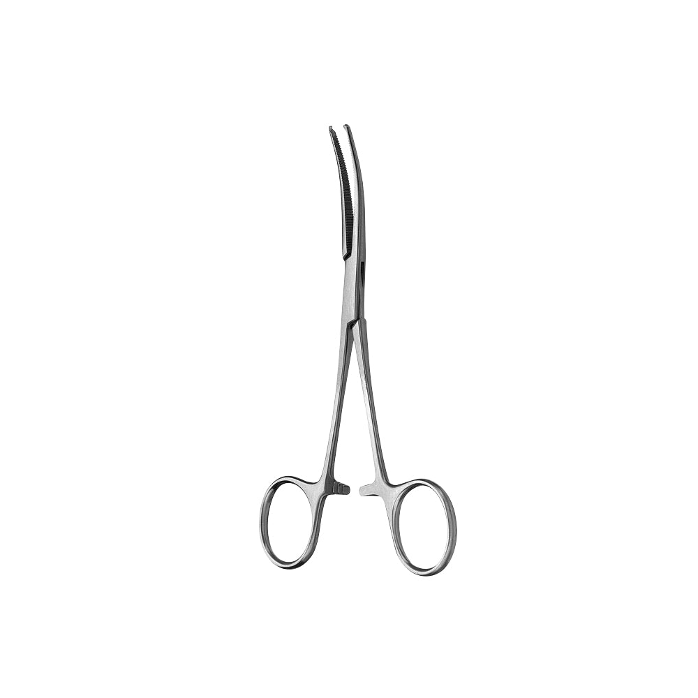 Ochsner Kocher Artery Forcep, Fine, 1x2 Teeth, Curved, Serrated, 14CM - HiTeck Medical Instruments