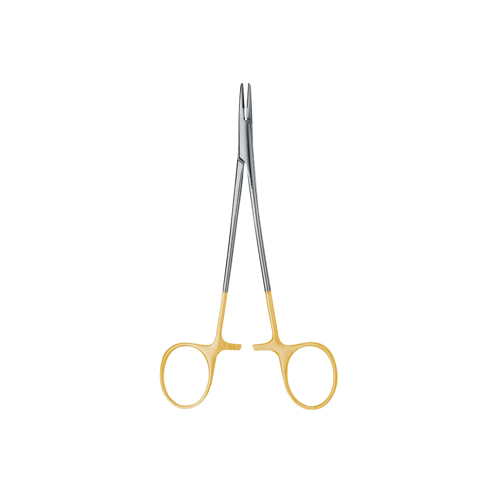 Crile Wood Needle Holder, 15CM Tungsten Carbide (3-0,4-0,5-0,6-0) - HiTeck Medical Instruments