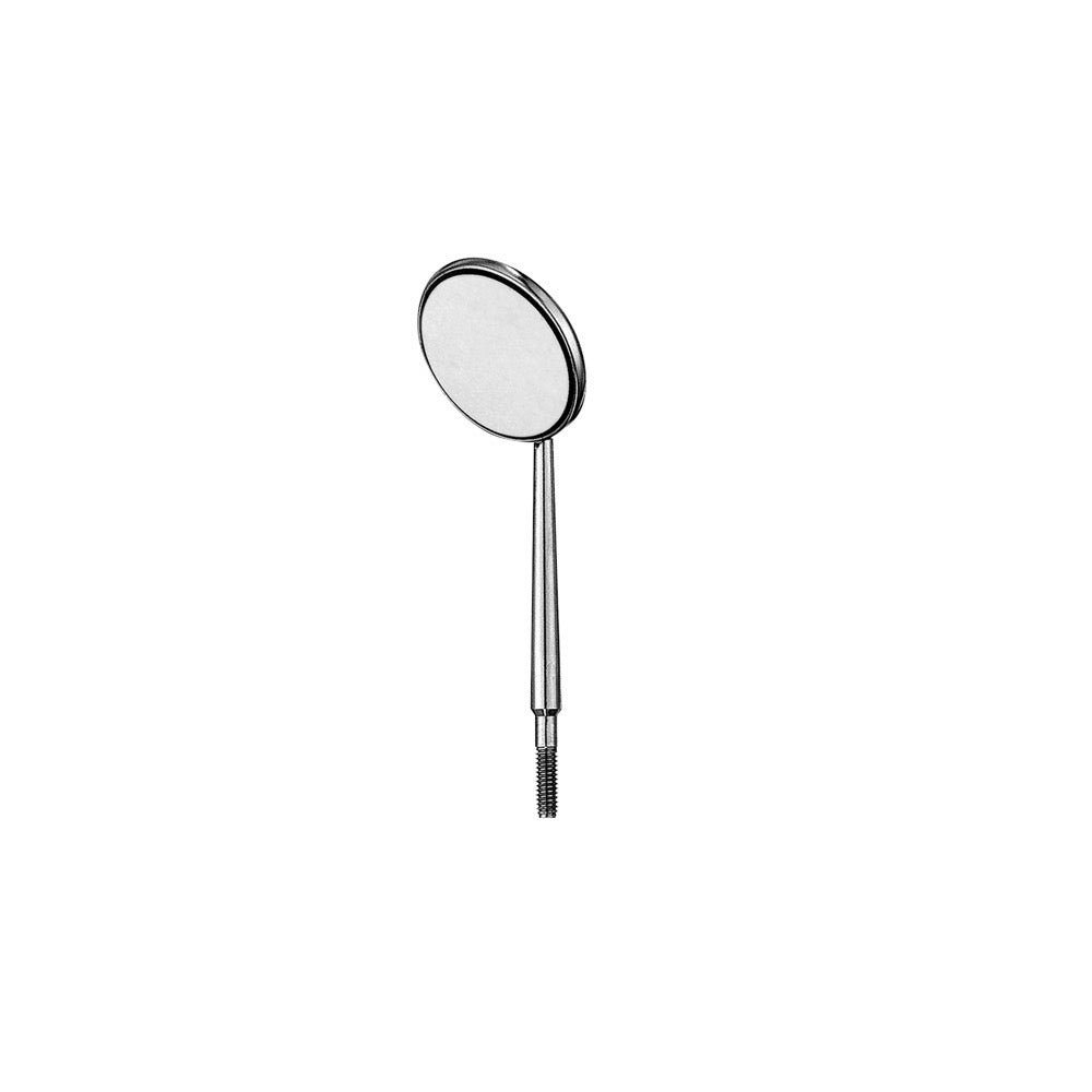 #5 Cone Socket Mirrors, Rhodium Coated, 24MM, Pack of 12 - HiTeck Medical Instruments
