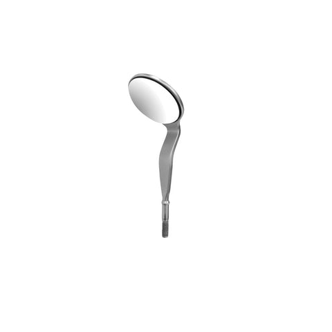 #5 Cone Socket Double Mirrors, Rhodium Coated, 24MM, Pack of 6 - HiTeck Medical Instruments