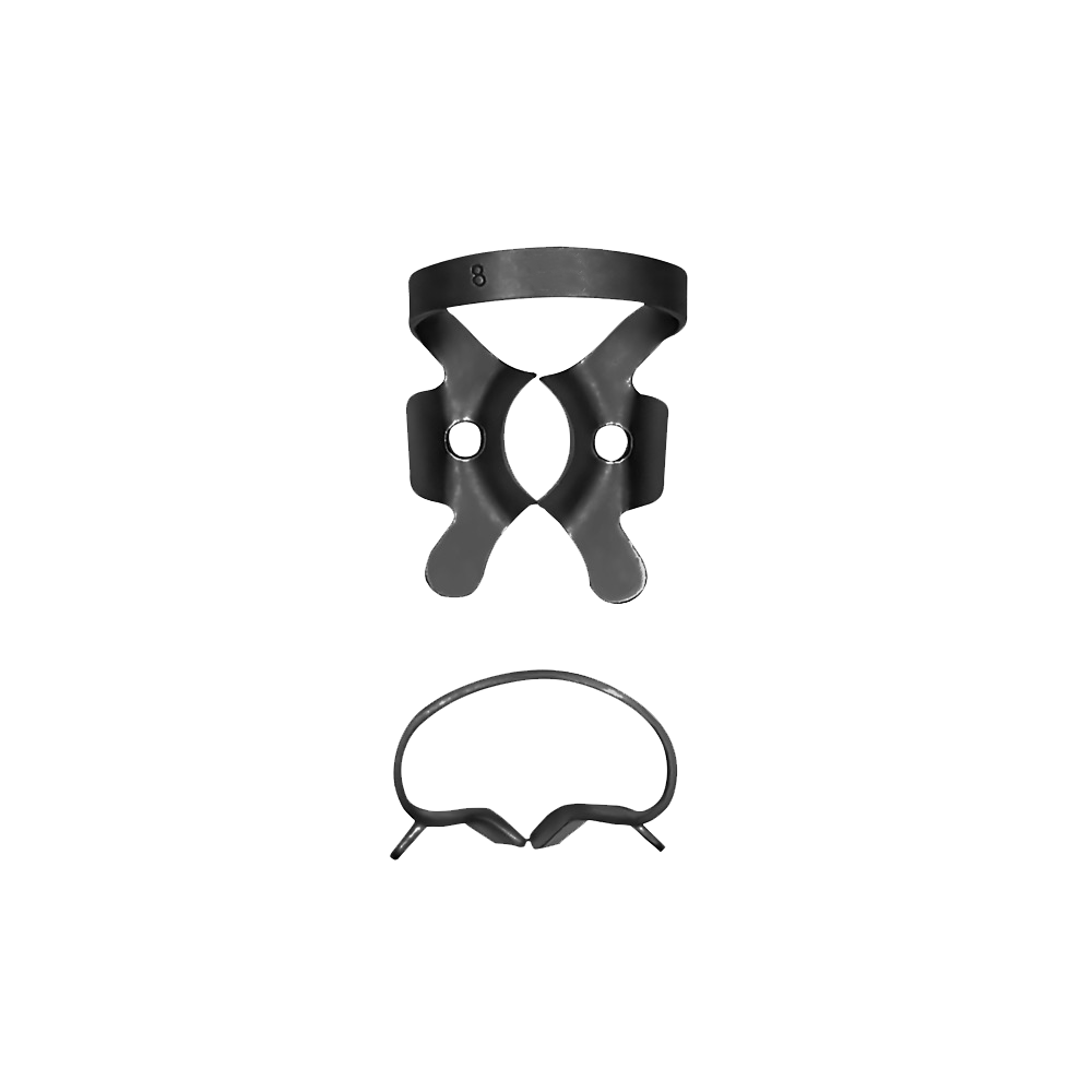 8 Upper Molars Rubber Dam Clamp - HiTeck Medical Instruments