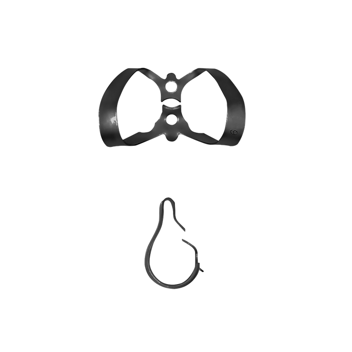 9 Anterior Teeth Rubber Dam Clamp