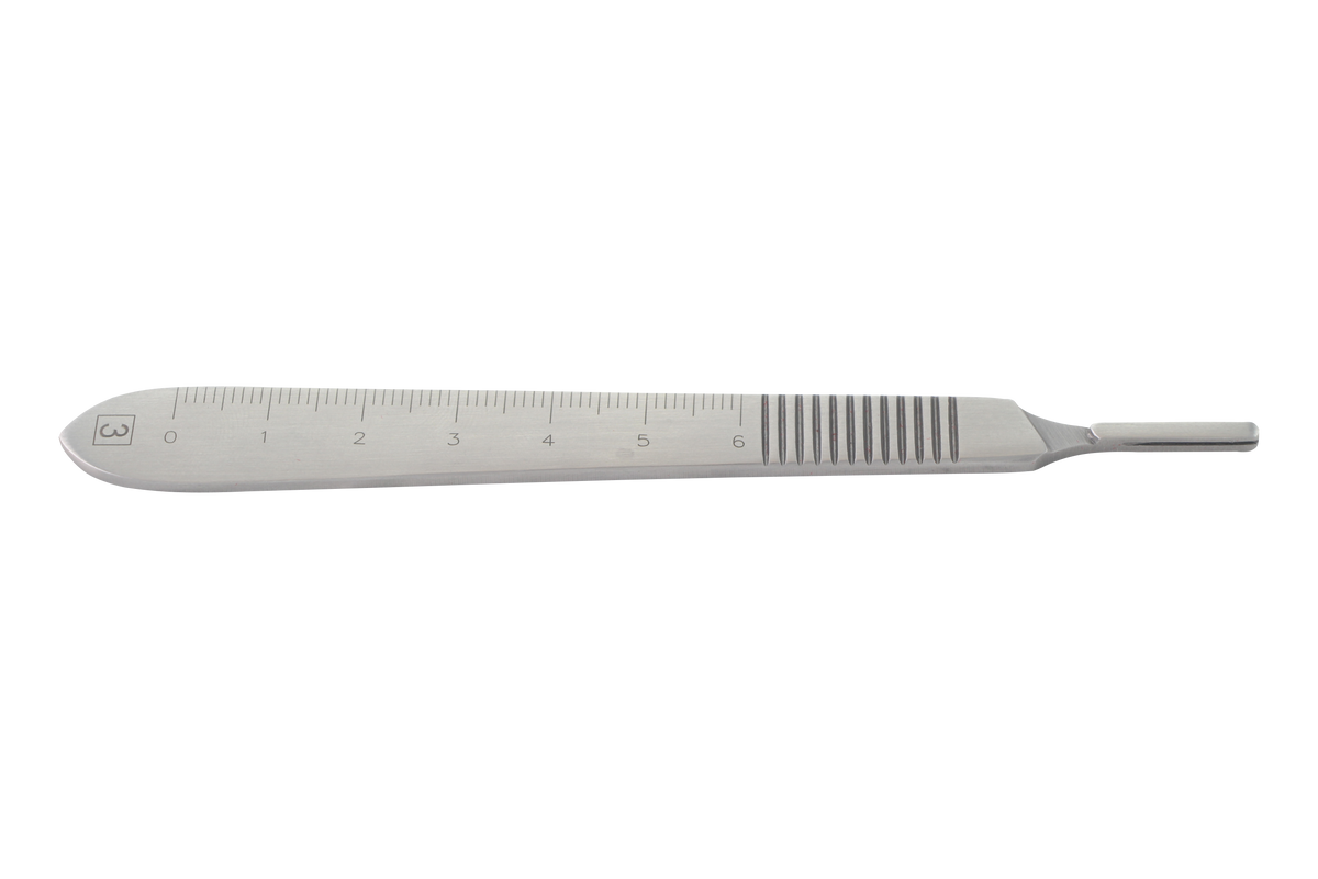 #3 Scalpel Handle with Scale - HiTeck Medical Instruments