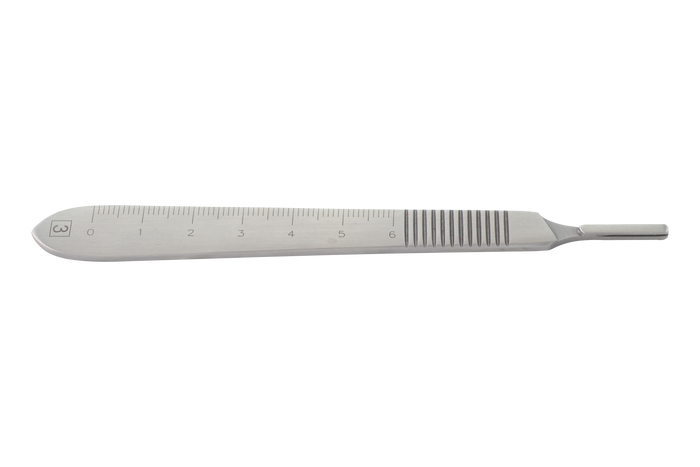 #3 Scalpel Handle with Scale