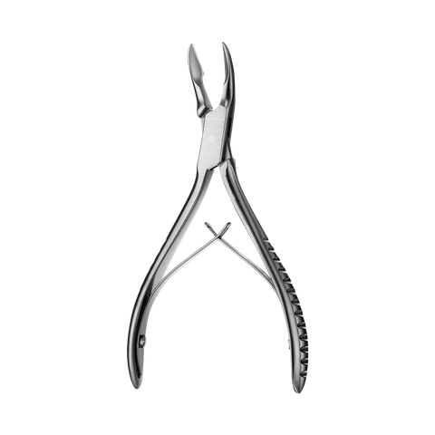 Cleaveland Side Cutting Bone Rongeur, 14CM, 30 Degrees - HiTeck Medical Instruments
