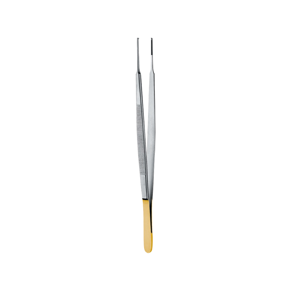 Gerald Tissue forcep, 1x2 Teeth, Tungsten Carbide, 18CM - HiTeck Medical Instruments