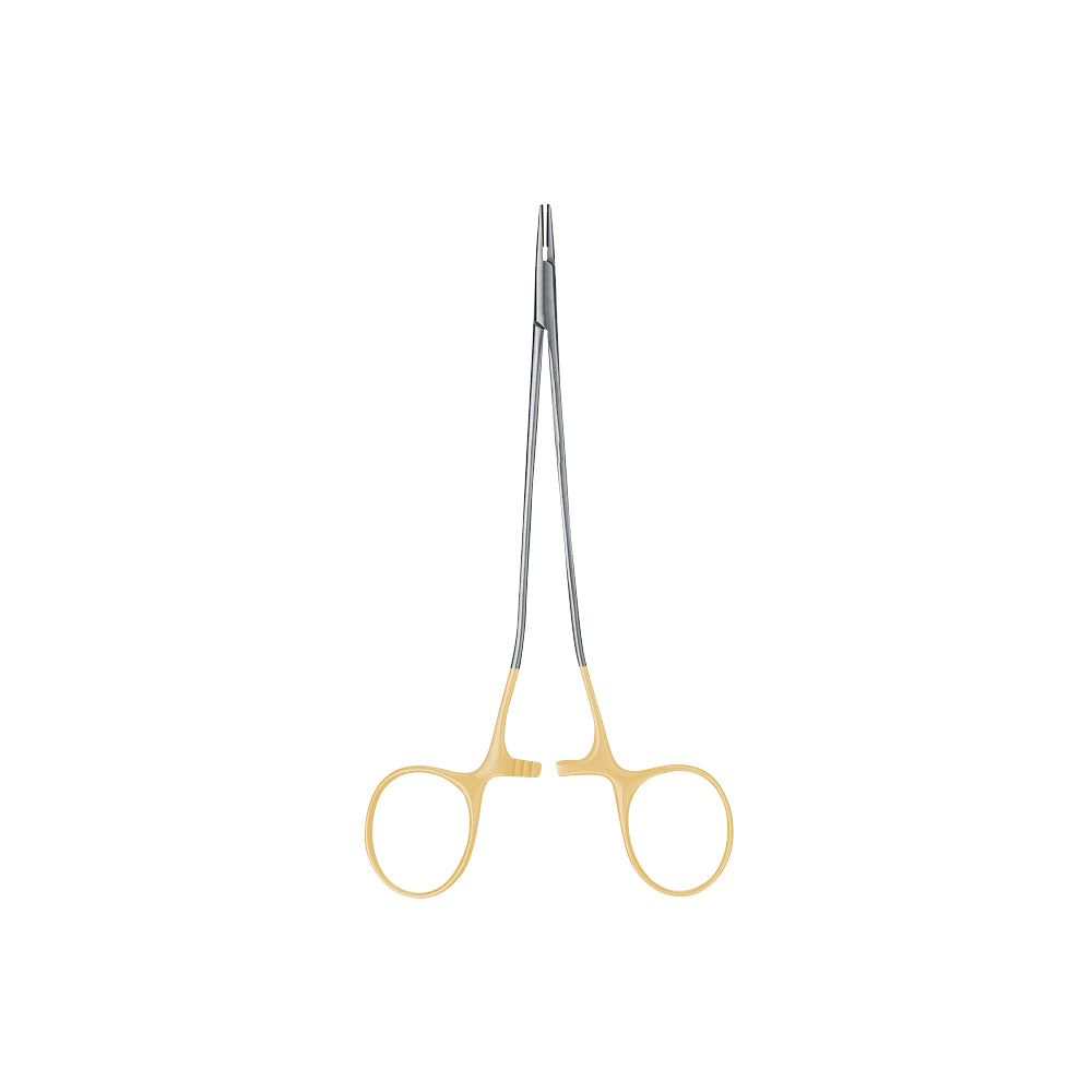 Fine Swedish Pattern Needle Holder, 15CM, Tungsten Carbide (5-0,6-0,7-0,8-0) - HiTeck Medical Instruments