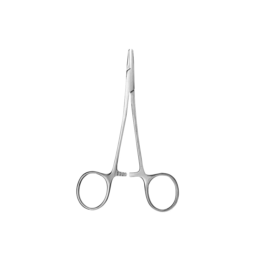 Derf Needle Holder, 12CM, With Groove - HiTeck Medical Instruments