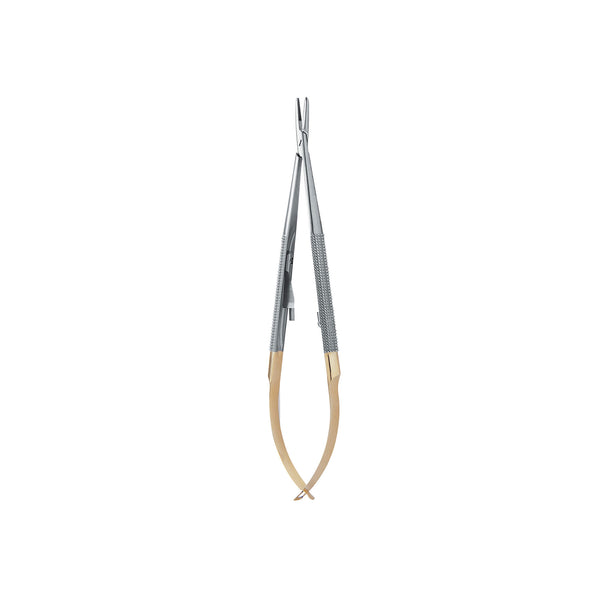 Barraquer Needle Holder with Tungsten Carbide, Locking, Straight, 18CM