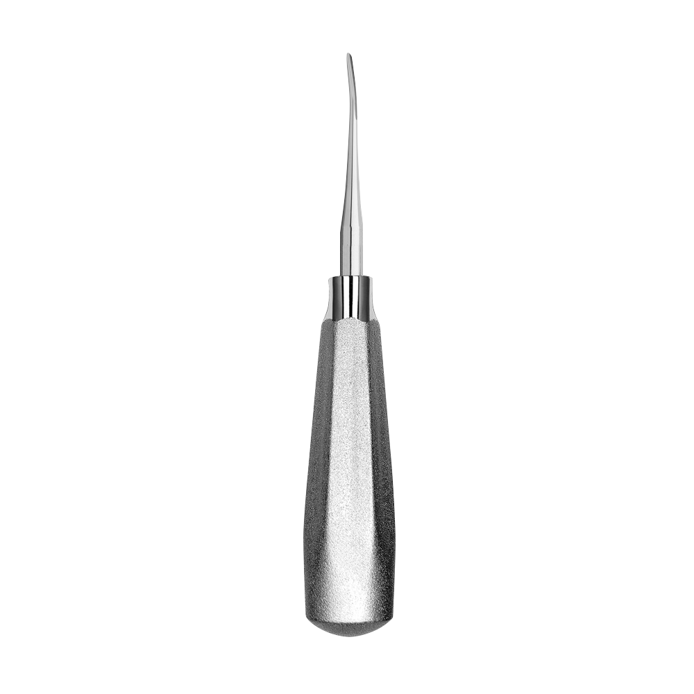 Luxating Elevator, Curved, Serrated, 2MM - HiTeck Medical Instruments