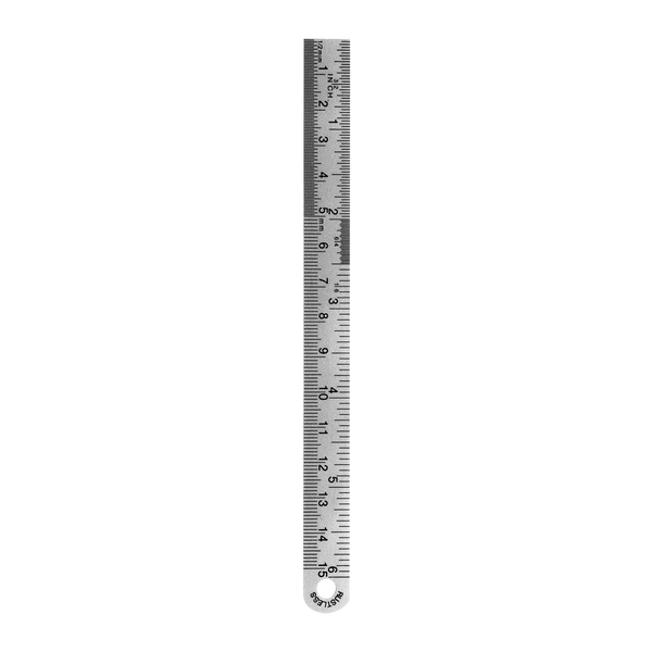 6" Stainless Steel Ruler