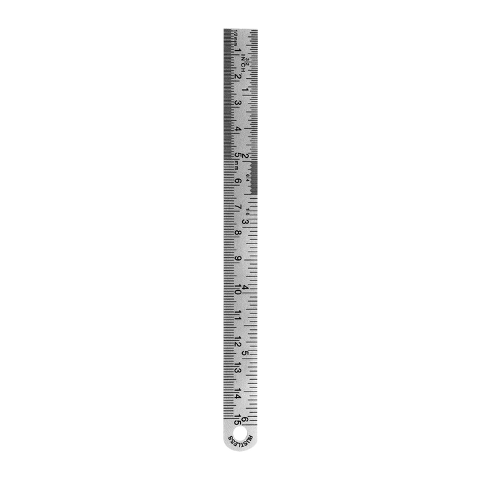 6" Stainless Steel Ruler