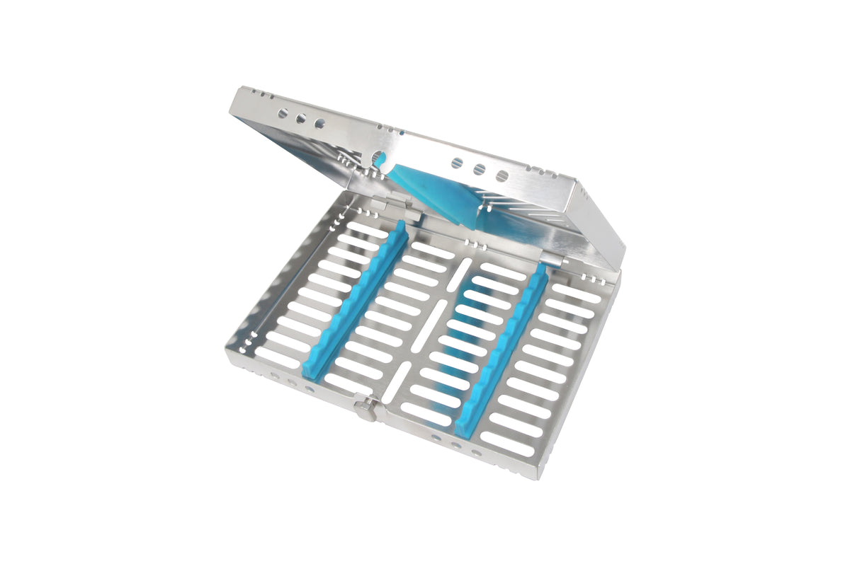Sterilization Cassette for 10 Instruments - 200x145x32, Detachable - HiTeck Medical Instruments